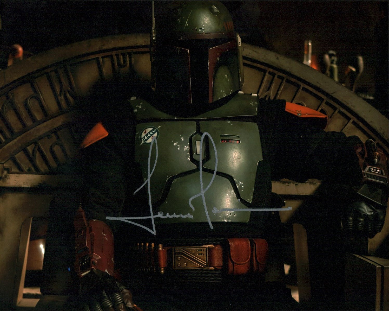 Temuera Morrison Star Wars: The Book of Boba Fett 8x10 Photo Signed JSA Certified Autograph
