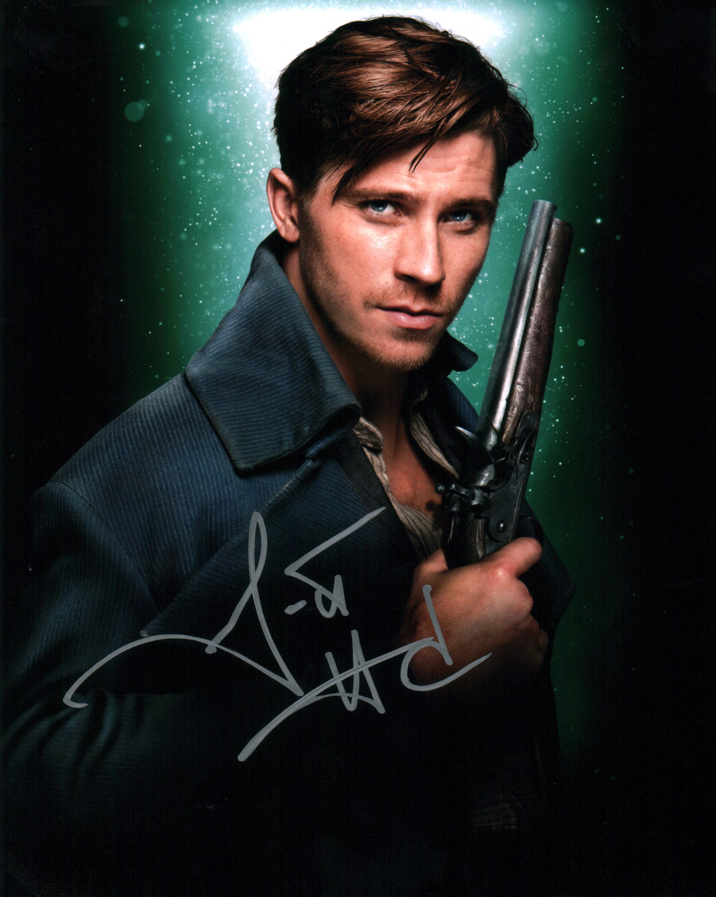 Garrett Hedlund Pan 8x10 Signed Photo JSA Certified Autograph