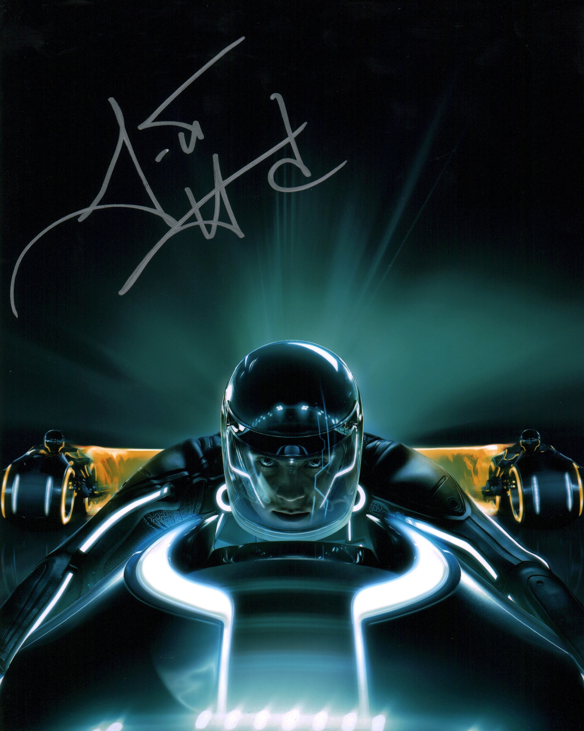 Garrett Hedlund Tron Legacy 8x10 Signed Photo JSA Certified Autograph