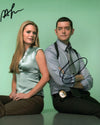 Psych 8x10 Photo Cast x2 Signed Lawson, Omundson JSA Certified Autograph