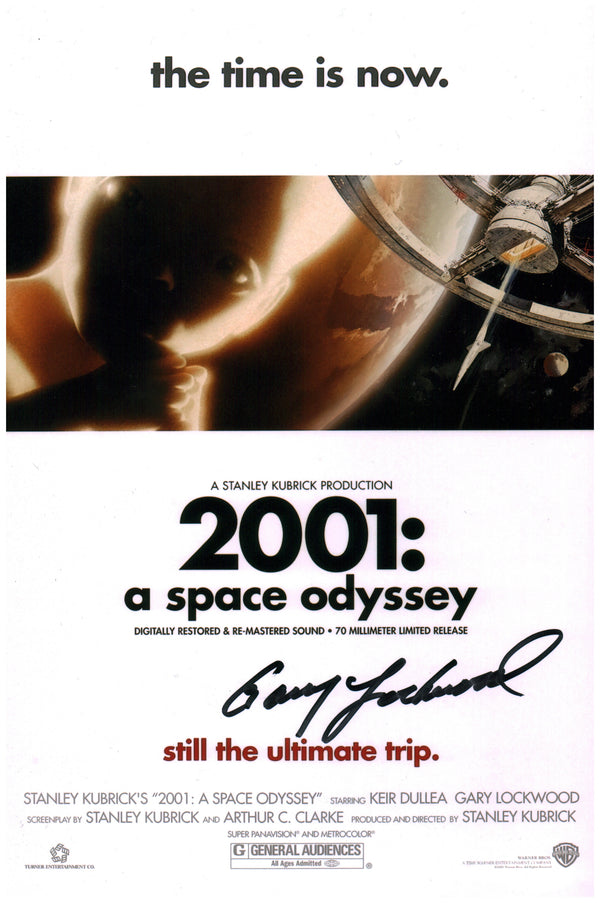 Gary Lockwood 2001: A Space Odyssey 8x12 Photo Signed JSA Certified Autograph