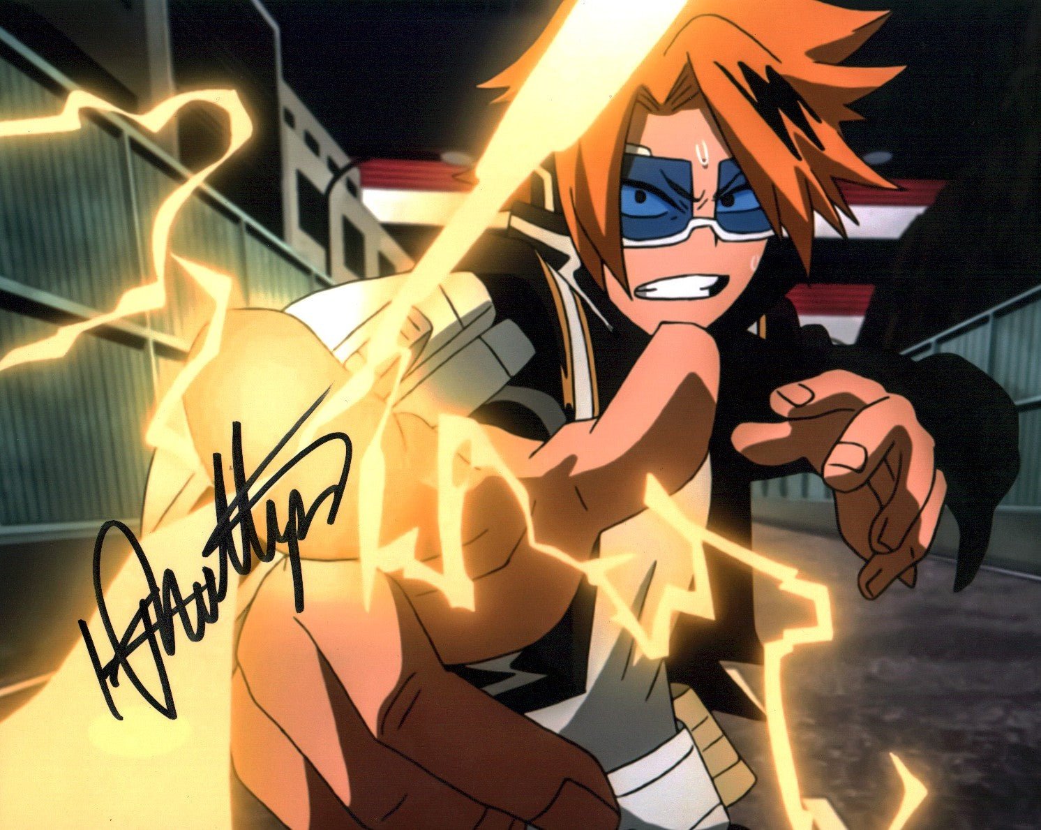 Kyle Phillips My Hero Academia 8x10 Photo Signed JSA Certified Autograph