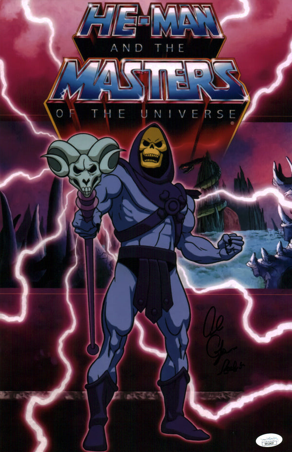 Alan Oppenheimer He-Man Masters of the Universe 11x17 Signed Photo Poster JSA Certified Autograph