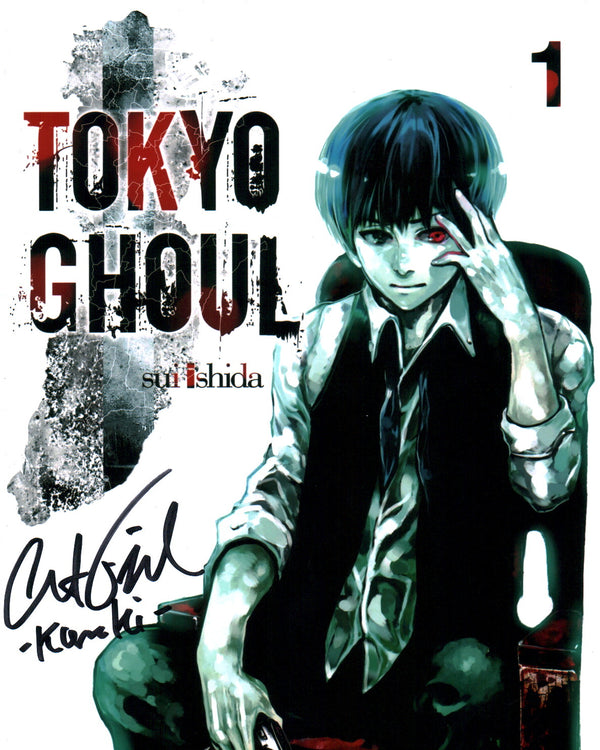 Austin Tindle Tokyo Ghoul 8x10 Signed Photo JSA Certified Autograph