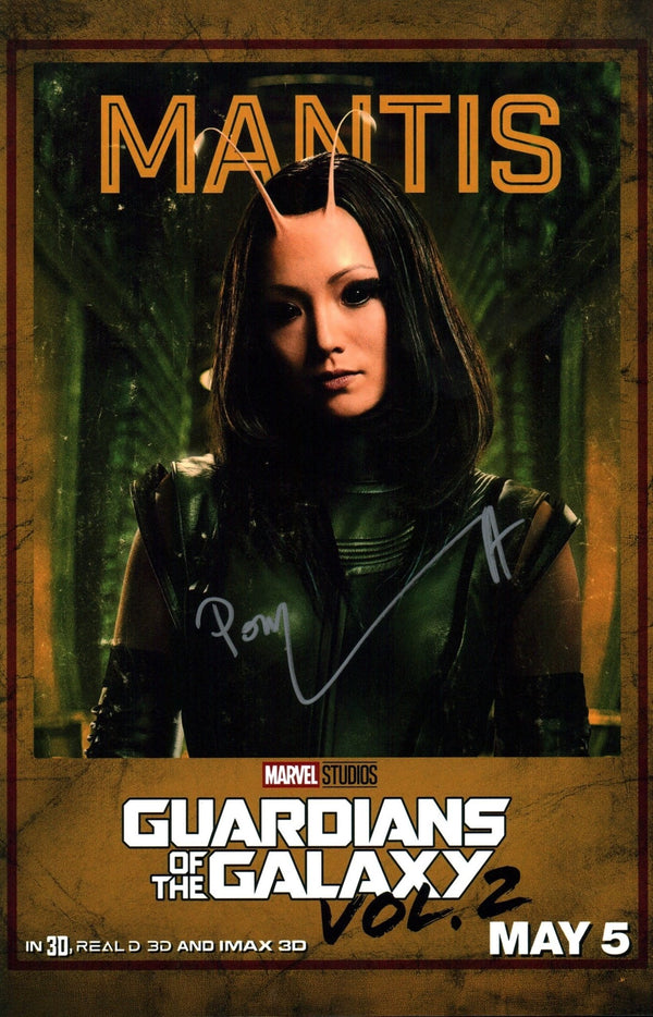 Pom Klementieff Guardians of the Galaxy 11x17 Signed Photo Poster JSA Certified Autograph