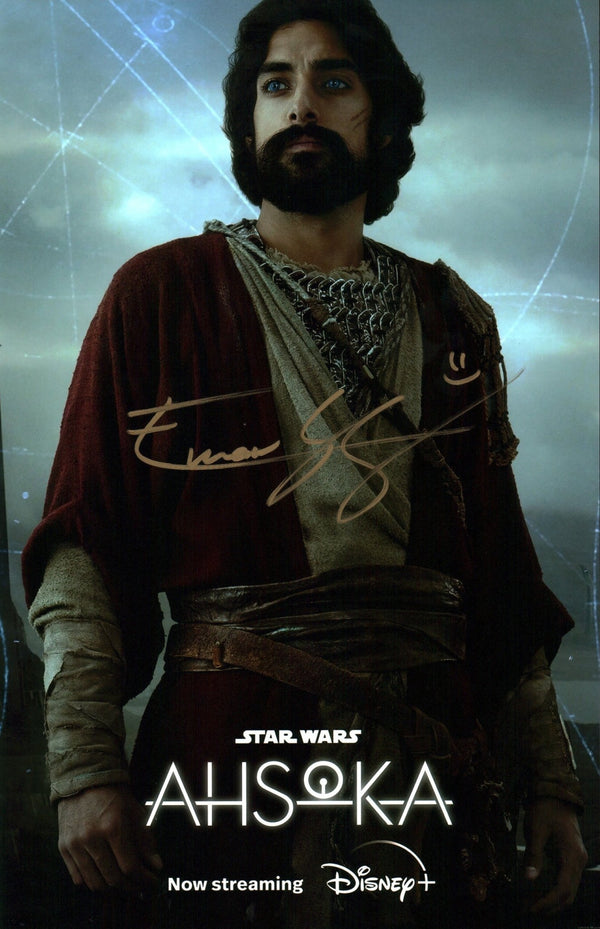 Eman Esfandi Star Wars Ahsoka 11x17 Signed Photo Poster JSA Certified Autograph