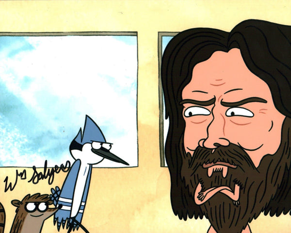William Salyers Regular Show 8x10 Signed Photo JSA Certified Autograph