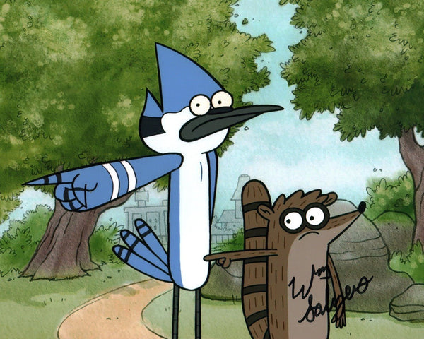 William Salyers Regular Show 8x10 Signed Photo JSA Certified Autograph GalaxyCon