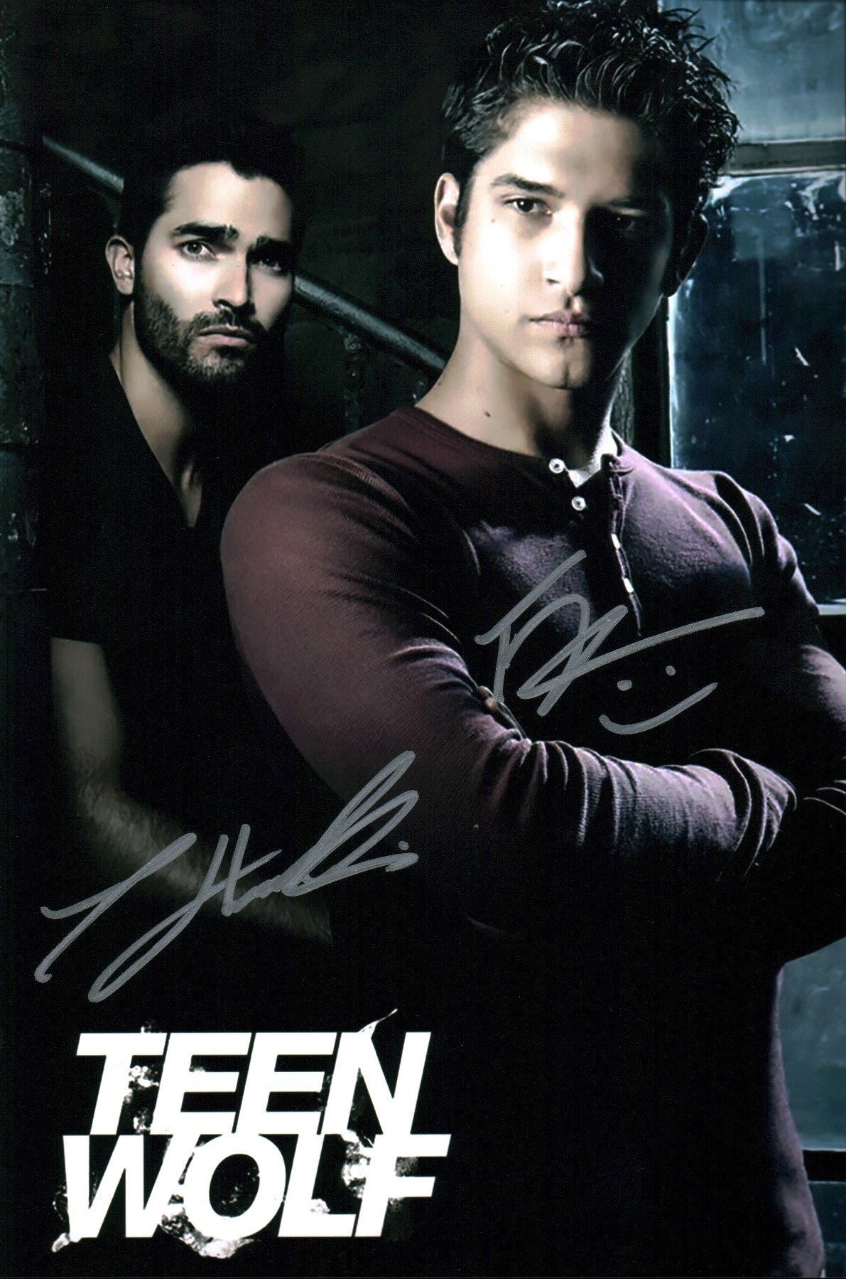 Teen Wolf The Movie 8x12 Cast x2 Hoechlin, Posey Signed Photo JSA Certified Autograph GalaxyCon