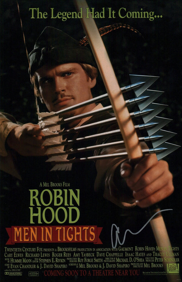 Cary Elwes Robin Hood Men in Tights 11x17 Signed Photo Poster JSA Certified Autograph