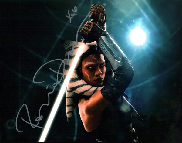 Rosario Dawson Star Wars Ahsoka 11x14 Signed Photo Poster JSA Certified Autograph GalaxyCon
