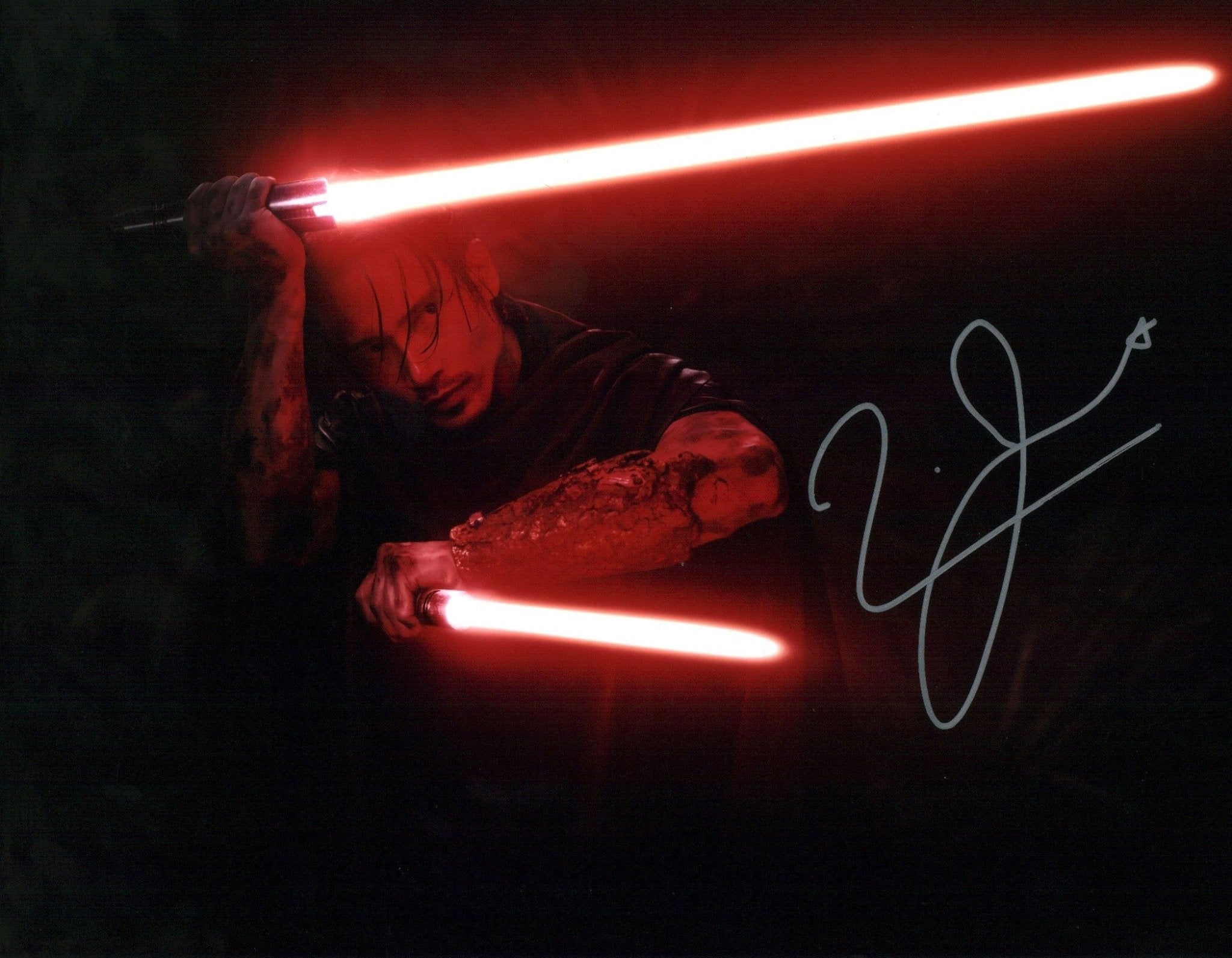Manny Jacinto Star Wars: The Acolyte 11x14 Signed Photo Poster JSA Certified Autograph