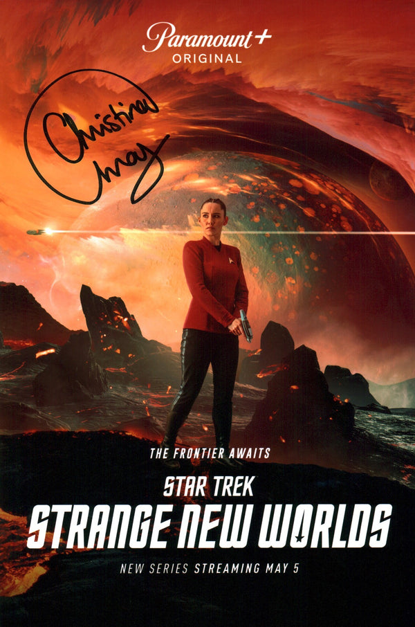 Christina Chong Star Trek: Strange New Worlds 8x12 Photo Signed JSA Certified Autograph