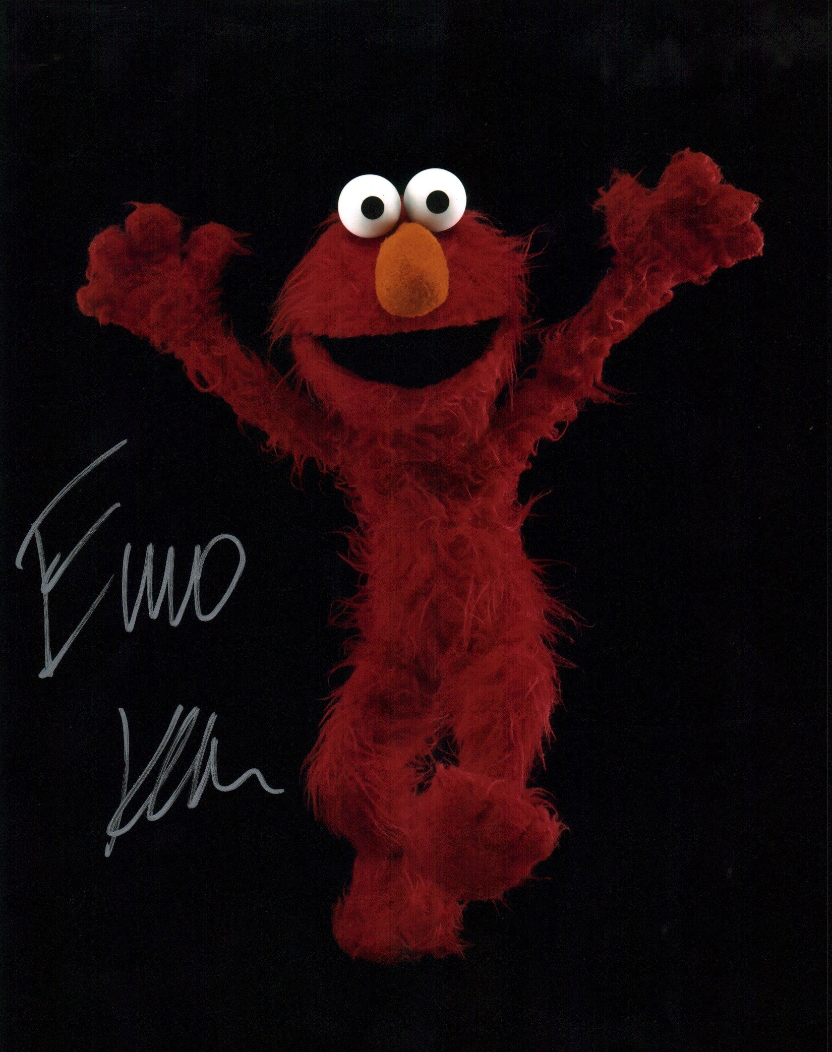 Kevin Clash Sesame Street 11x14 Signed Photo Poster JSA Certified Autograph