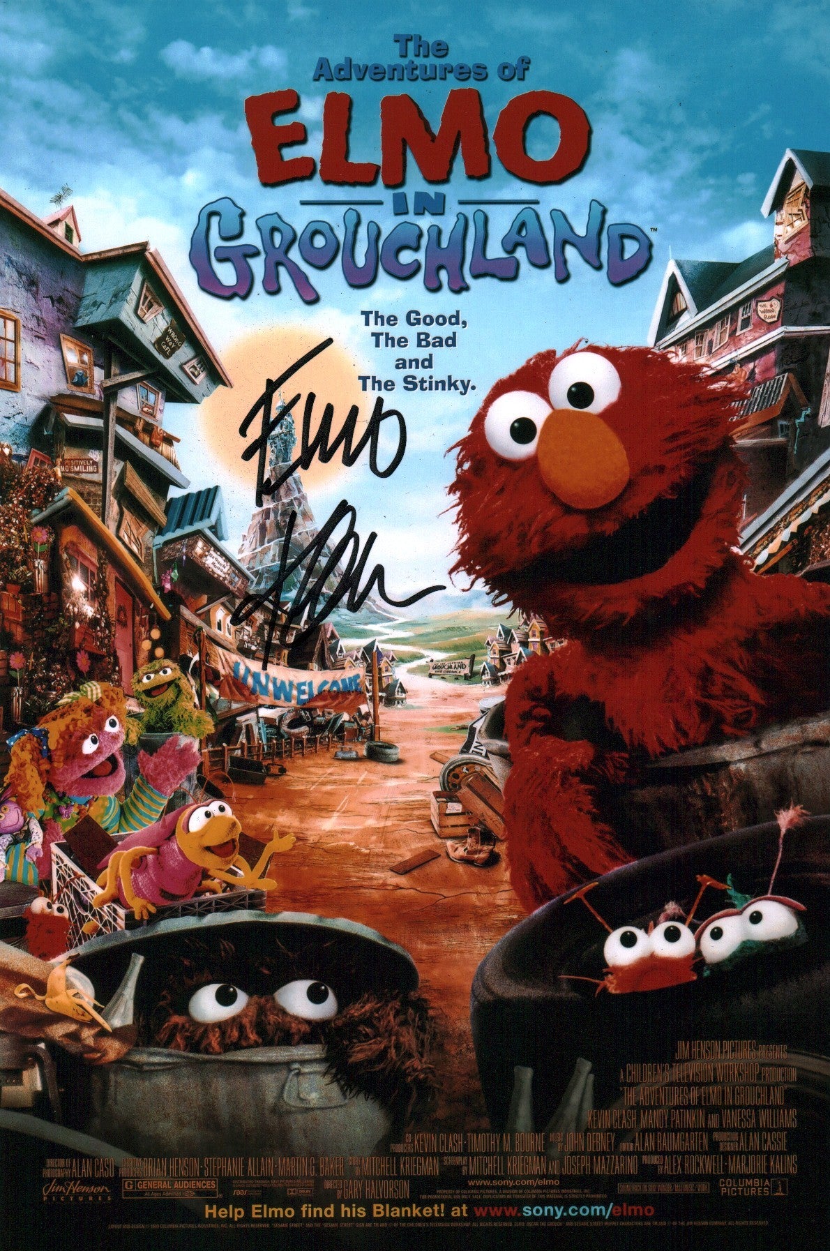 Kevin Clash Sesame Street 8x12 Signed Photo Poster JSA Certified Autograph