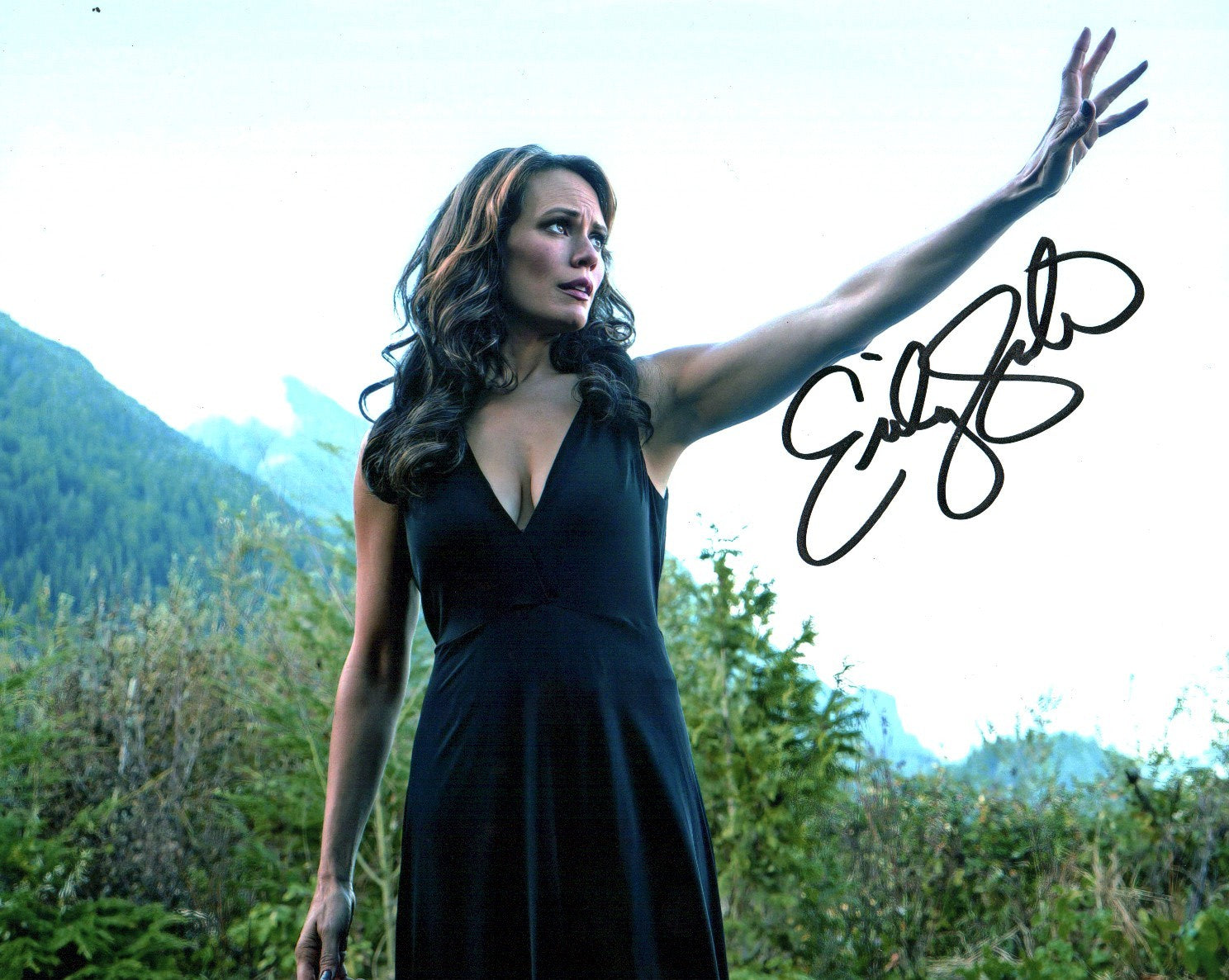 Emily Swallow Supernatural 8x10 Signed Photo JSA Certified Autograph