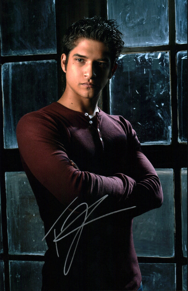 Tyler Posey Teen Wolf  11x17 Signed Photo Poster JSA Certified Autograph