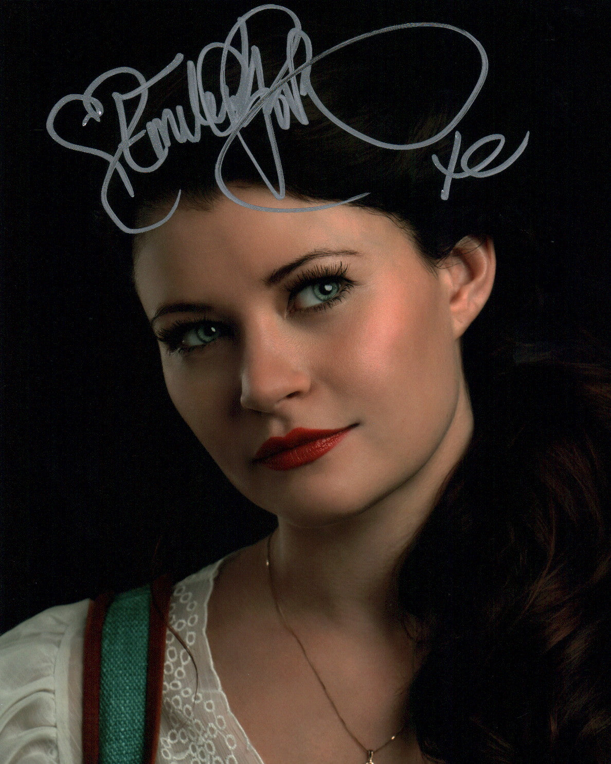 Emilie de Ravin Once Upon A Time 8x10 Photo Signed Autograph JSA Certified Autograph