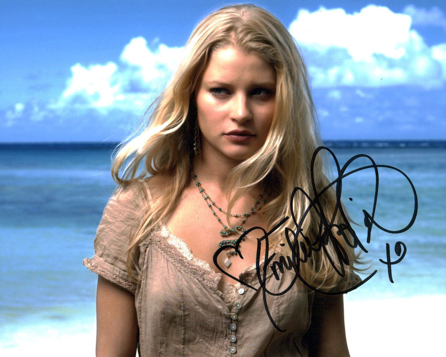 Emilie de Ravin Lost 8x10 Photo Signed Autograph JSA Certified Autograph