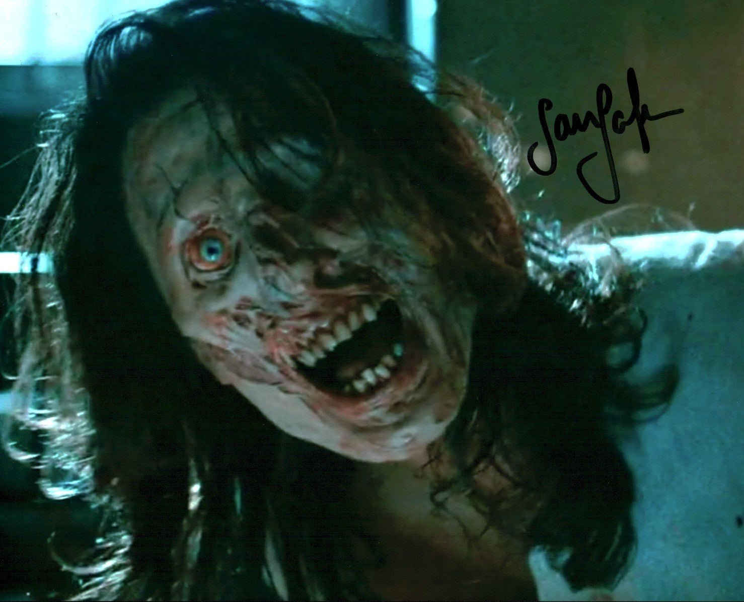 Samantha Scaffidi Terrifier 8x10 Signed Photo JSA Certified Autograph