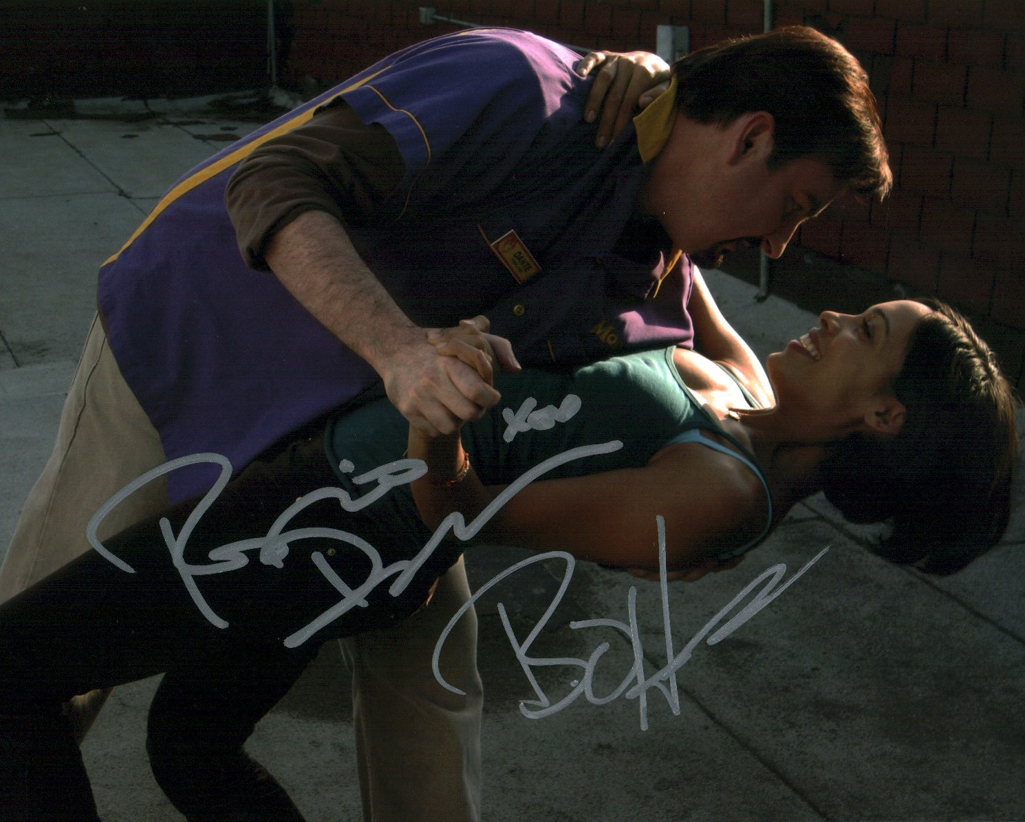 Clerks II 8x10 Signed Photo Cast x2 Dawson O'Halloran JSA Certified Autograph
