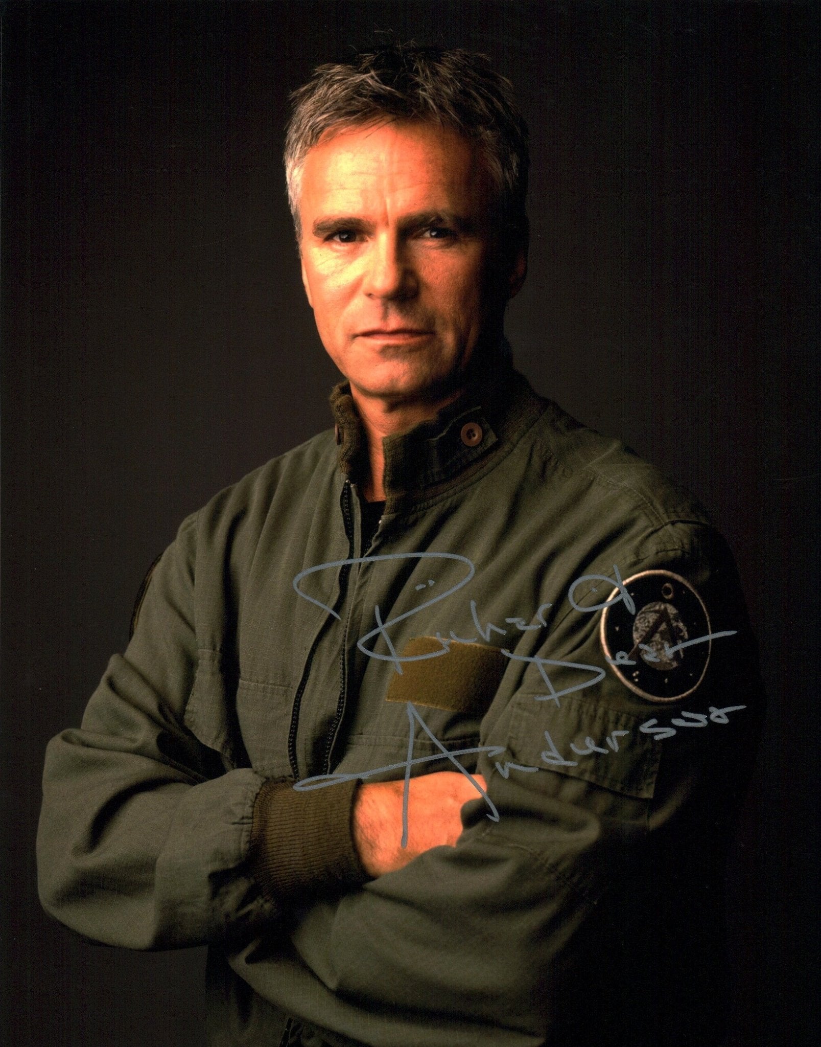 Richard Dean Anderson Stargate SG 1 11x14 Signed Photo JSA Certified A Richard Dean Anderson Stargate SG 1 11x14 Signed Photo JSA Certified A