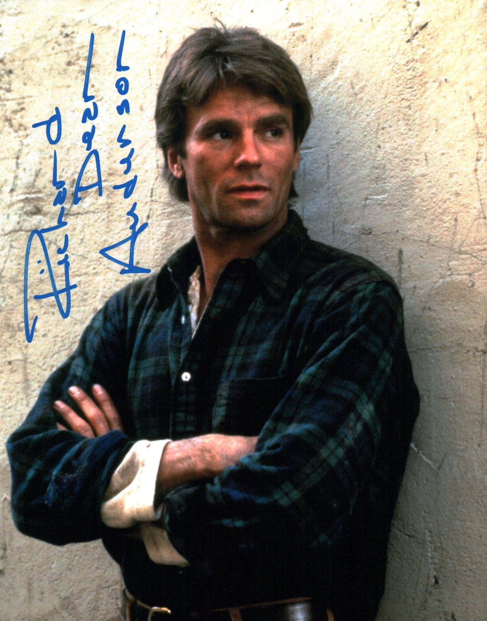 Richard Dean Anderson MacGyver 11X14 Signed Photo Poster JSA Certified Autograph