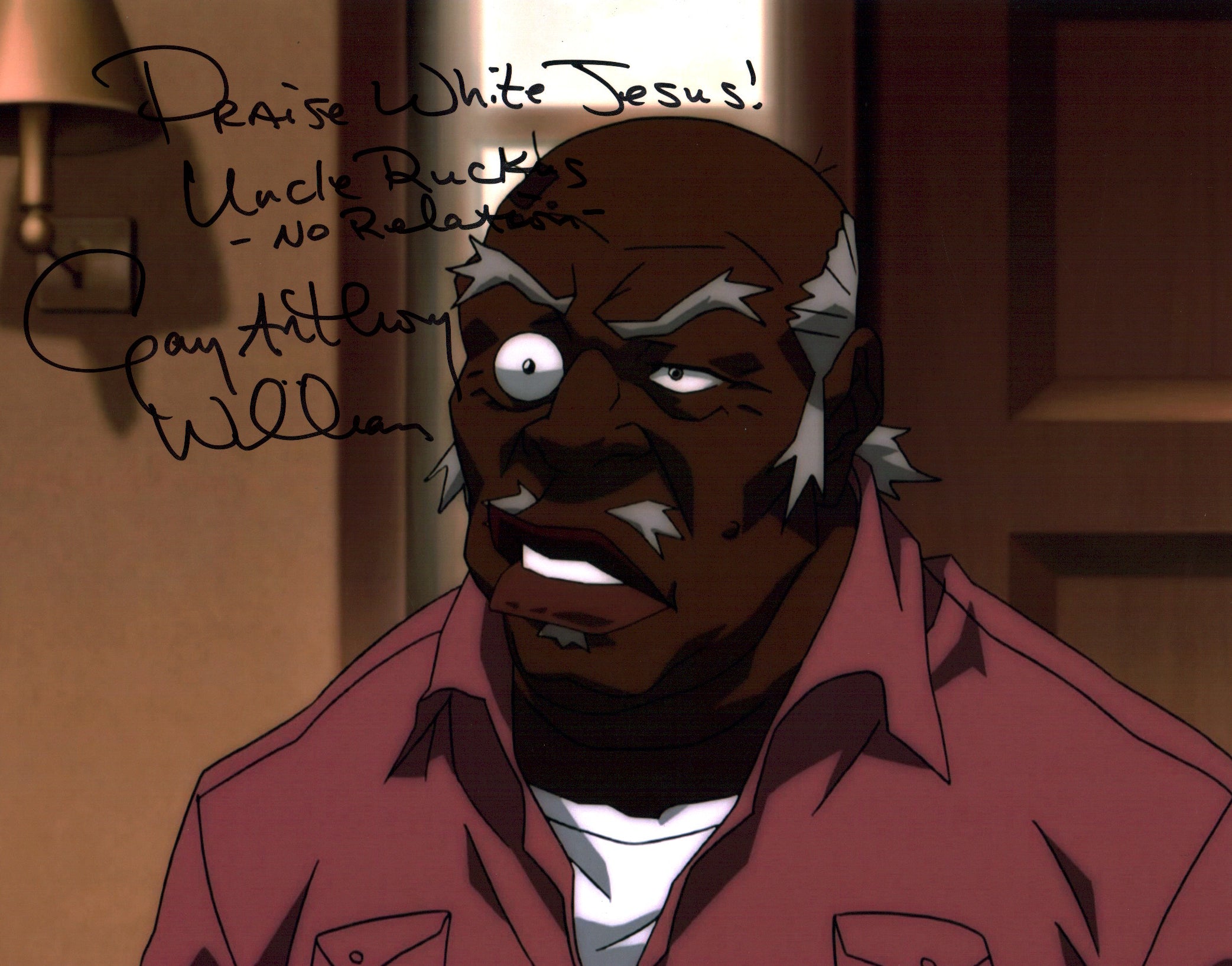 Gary Anthony Williams The Boondocks 11x14 Signed Photo Poster JSA Certified Autograph