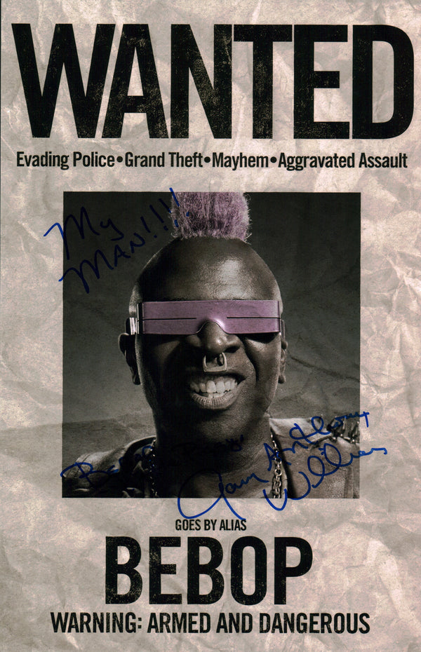 Gary Anthony Williams Teenage Mutant Ninja Turtles 11x17 Signed Photo Poster JSA Certified Autograph