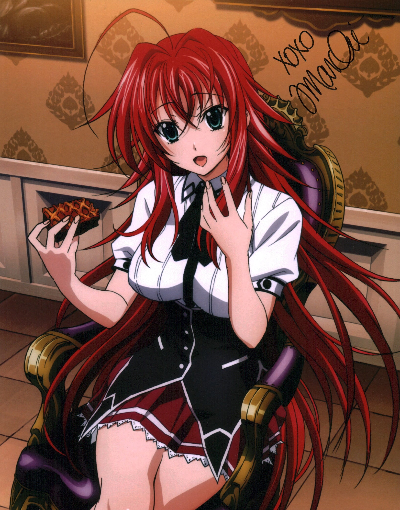 Jamie Marchi High School DxD 11x14 Signed Photo Poster JSA Certified Autograph