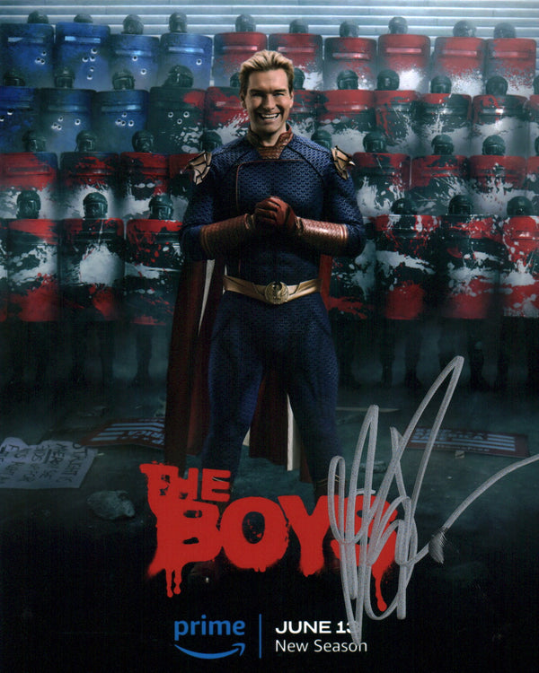 Antony Starr The Boys 8x10 Signed Photo JSA Certified Autograph