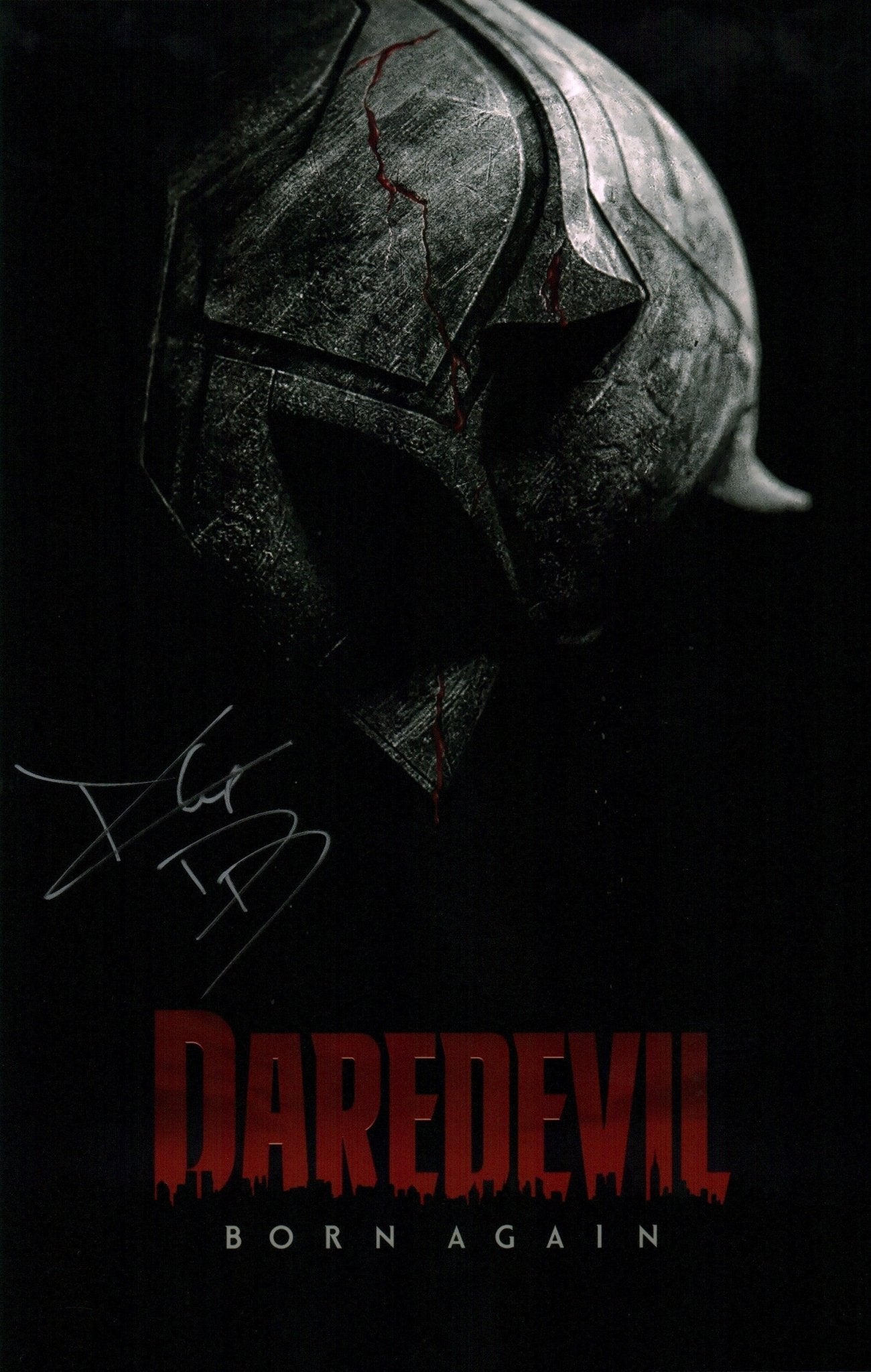 Charlie Cox Daredevil 11x17 Signed Photo Poster JSA Certified Autograph
