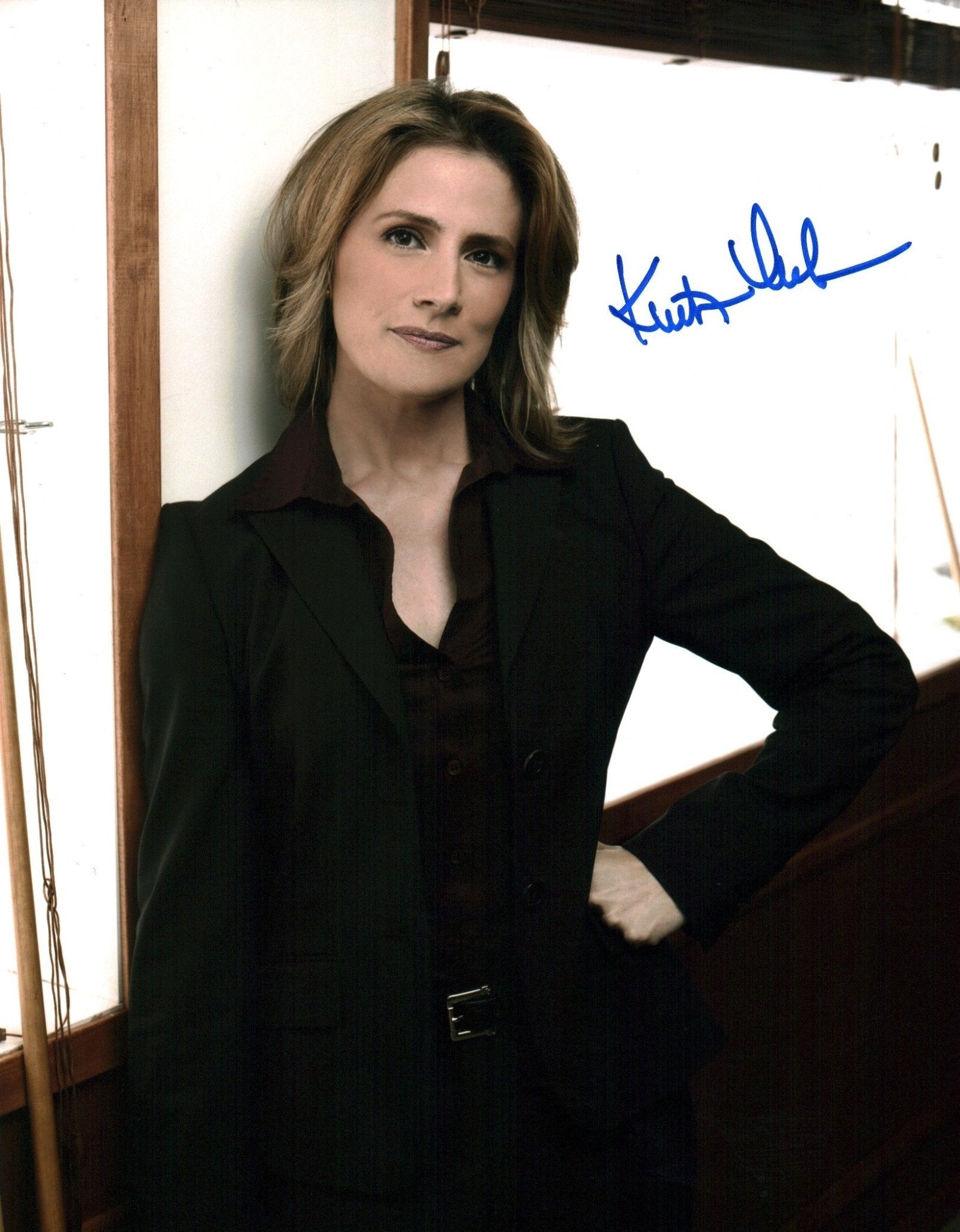Kirsten Nelson Psych 11x14 Signed Photo Poster JSA Certified Autograph