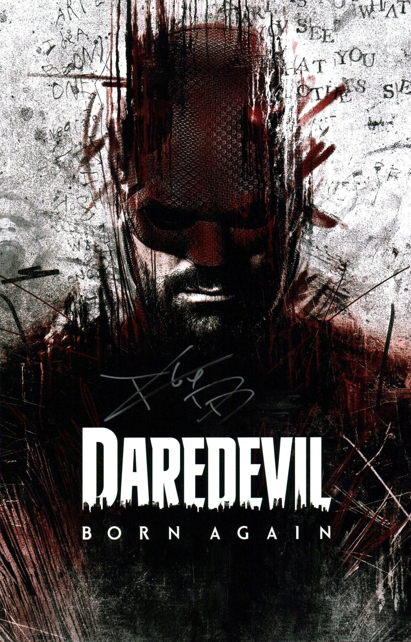 Charlie Cox Daredevil 11x17 Signed Photo Poster JSA Certified Autograph