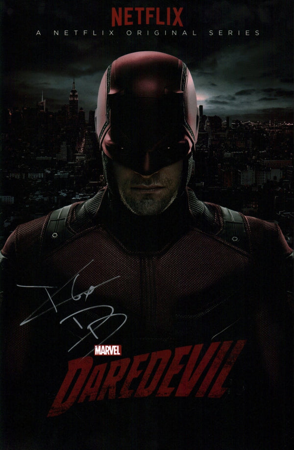 Charlie Cox Daredevil 11x17 Signed Photo Poster JSA Certified Autograph