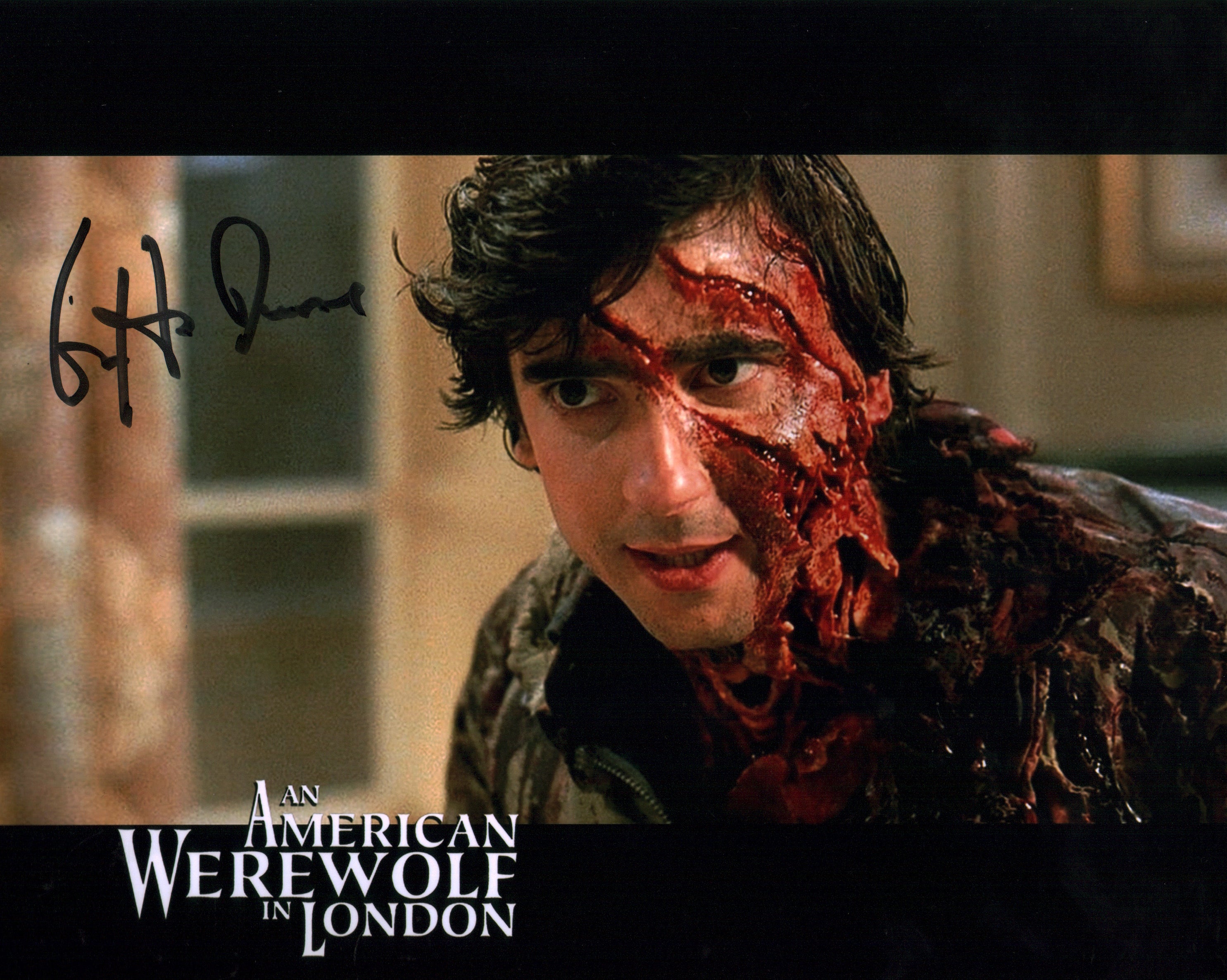 Griffin Dunne An American Werewolf in London 8x10 Signed Photo JSA Certified Autograph