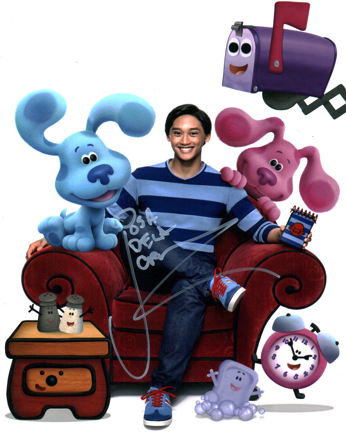 Josh Dela Cruz Blue's Clues and You 8x10 Photo Signed JSA Certified Autograph