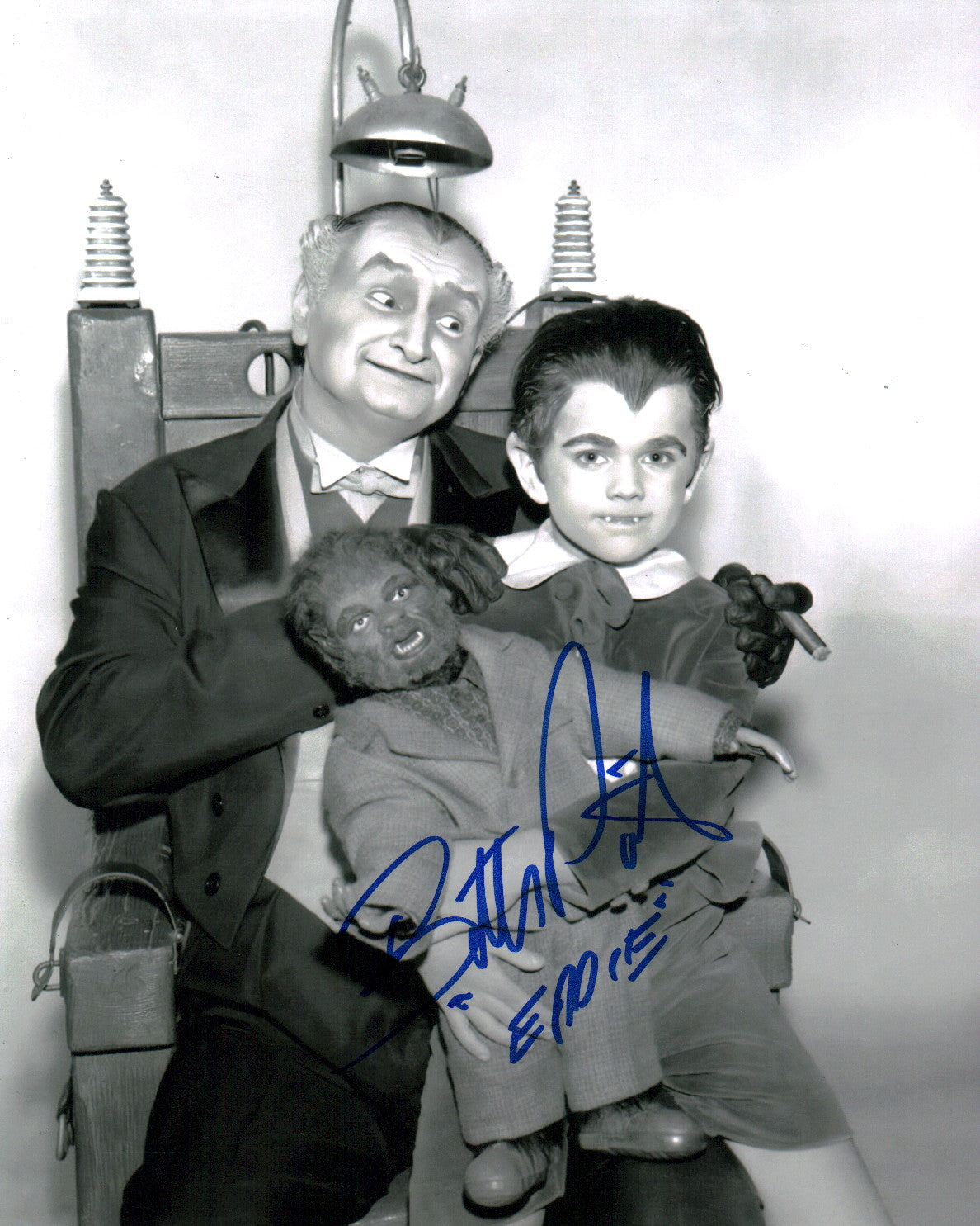 Butch Patrick The Munsters 8x10 Signed Photo Signed JSA Certified Autograph