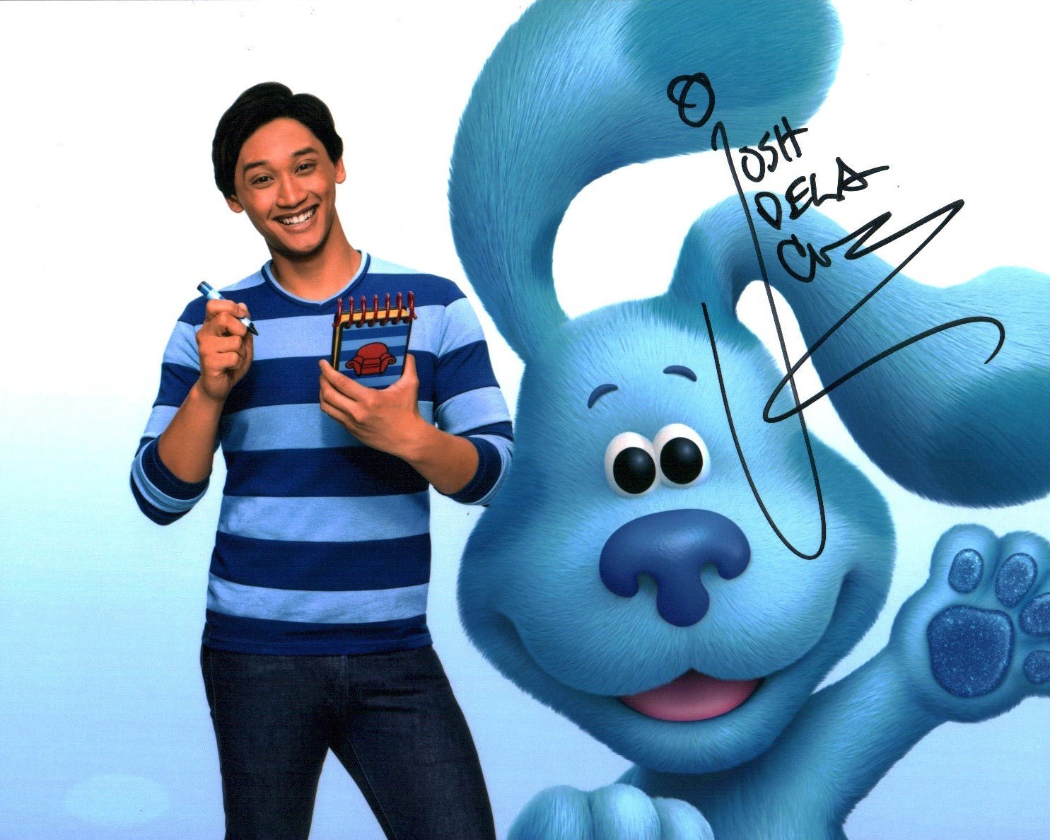 Josh Blue Josh Dela Cruz Blue's Clues and You 8x10 Photo Signed JSA Certified Au