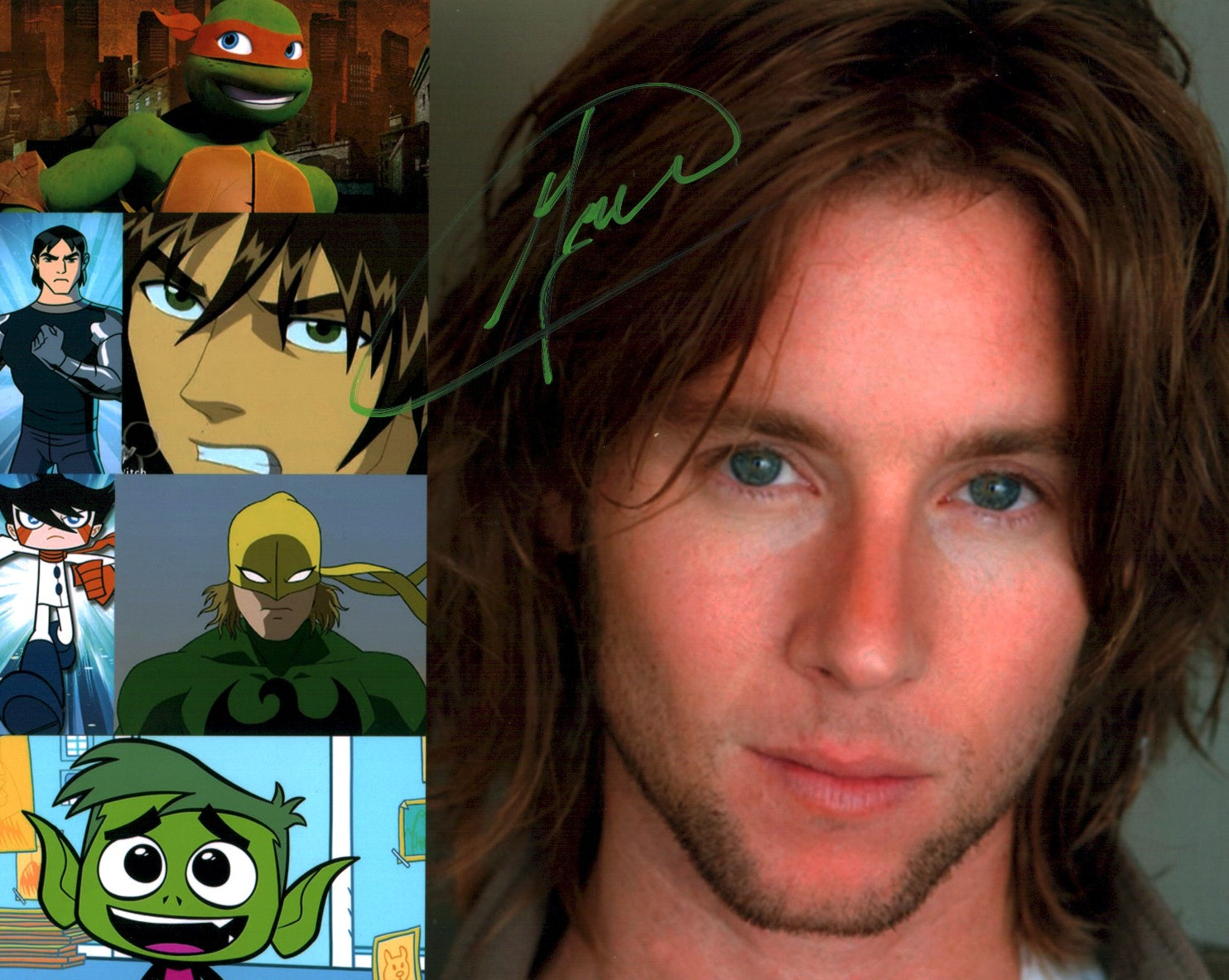 Greg Cipes 8x10 Signed Photo JSA Certified Autograph