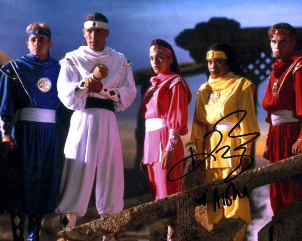 Karan Ashley Mighty Morphin Power Rangers 8x10 Signed Photo JSA COA Certified Autograph