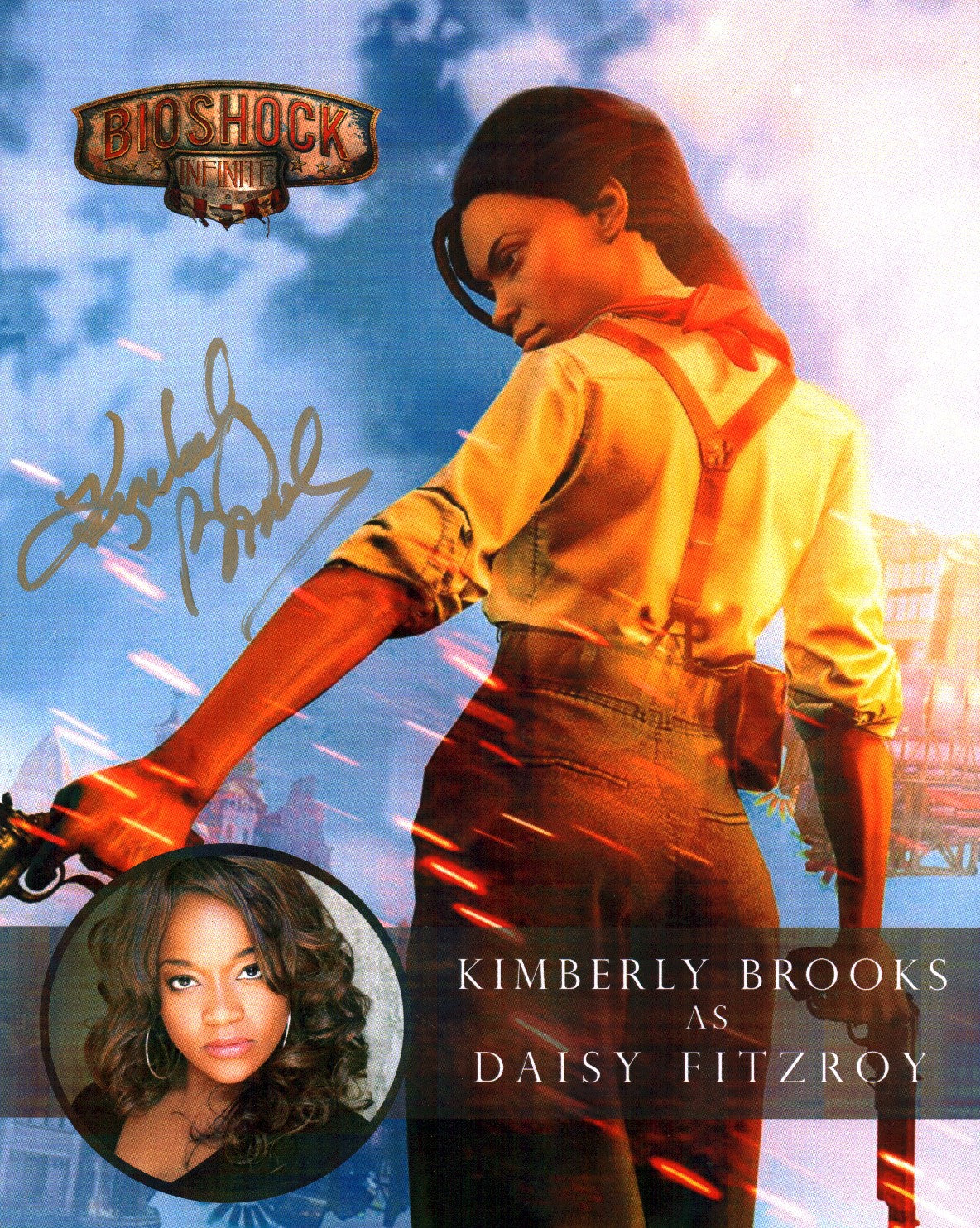 Kimberly Brooks BioShock Infinite 8x10 Signed Photo JSA Certified Auto