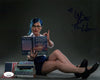 Leva Bates The Librarian AEW Wrestling 8x10 Signed Photo JSA COA Certified Autograph GalaxyCon