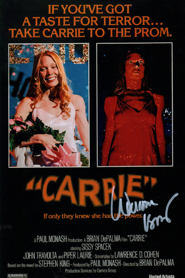 William Katt Carrie 8x12 Signed Photo JSA Certified Autograph