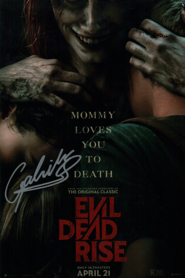 Gabrielle Echols Evil Dead Rise 8x12 Signed Photo JSA Certified Autograph