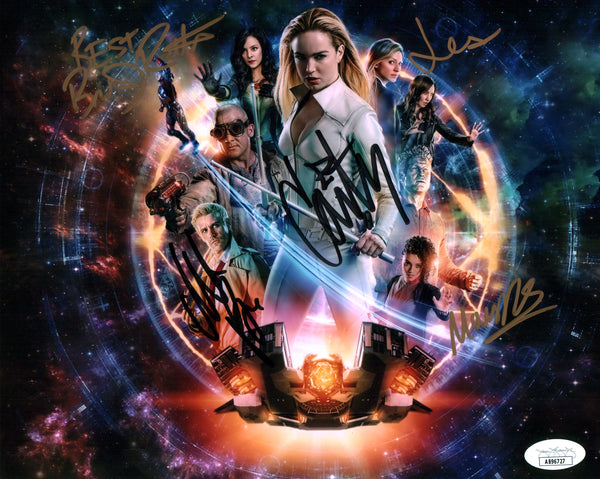 DC Legends of Tomorrow 8x10 Photo Signed Autograph Routh Richardson-Sellers Ryan Macallan Lotz JSA Certified COA Auto