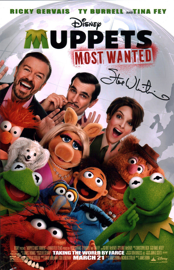 Steve Whitmire Muppets Most Wanted 11X17 Signed Photo JSA Certified Autograph