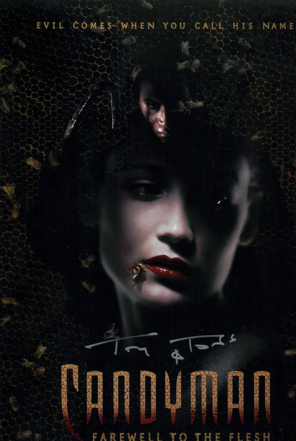 Tony Todd Candyman 11x17 Signed Photo Poster JSA Certified Autograph