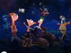 Phineas and Ferb The Movie 11x14 Photo Poster Cast x2 Signed Errigo Martella JSA Certified Autograph