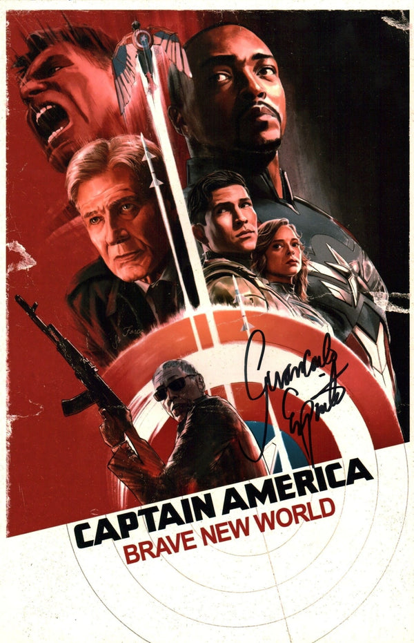 Giancarlo Esposito Captain America: Brave New World 11x17 Mini Poster Signed JSA  Certified Autograph